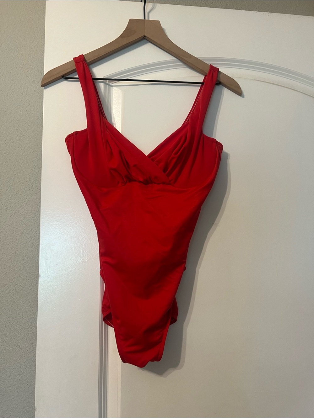 Vintage Magicsuit V-Neck One-Piece Swimsuit